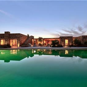 6 bedroom villa with pool, East Paros, sleeps 12